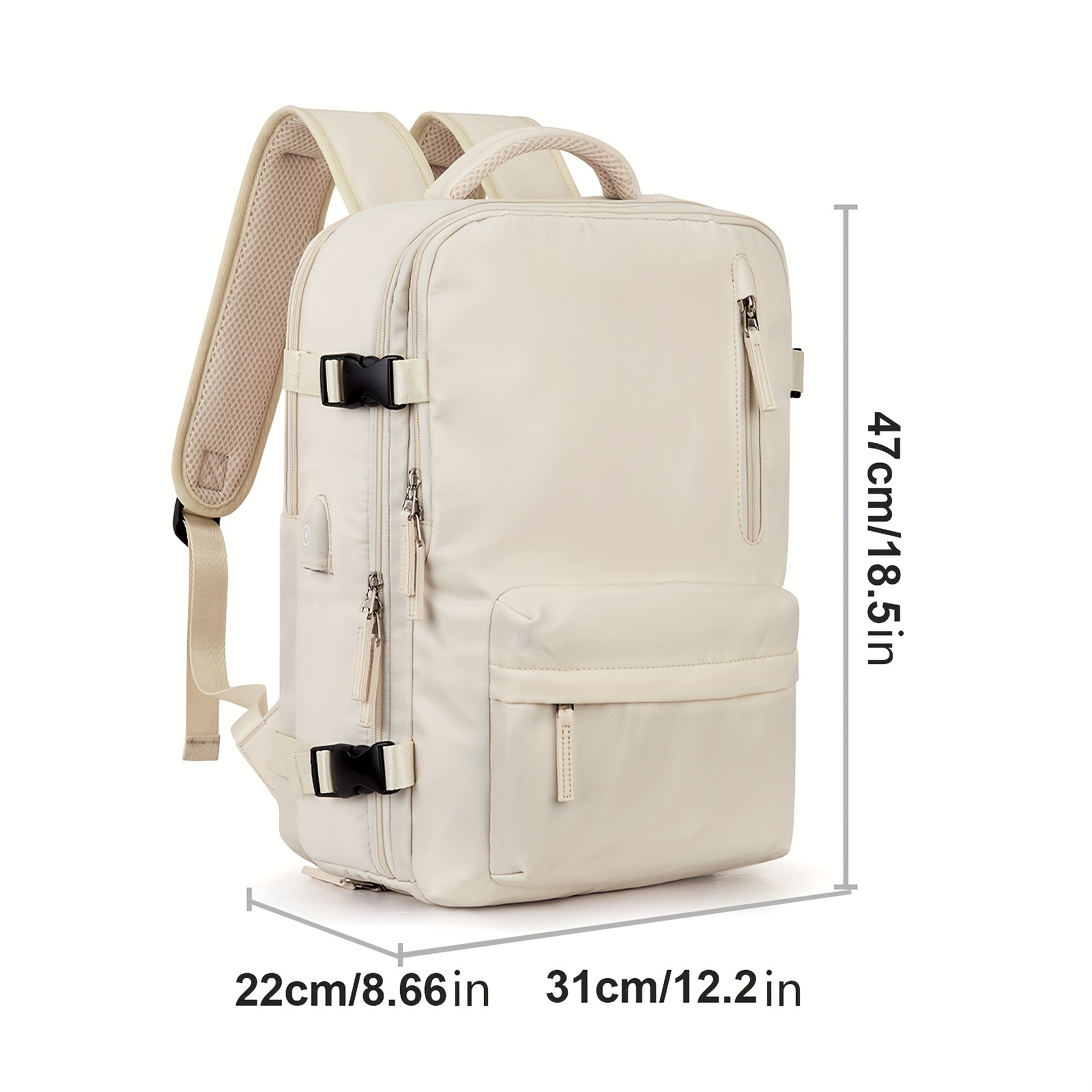 1pc Mochila Negocios Casual Hombres Mujeres Mochila - Temu Chile