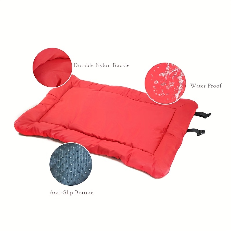 Dog Roll up Travel Mat, Waterproof Dog Mat, Portable Outdoor Dog