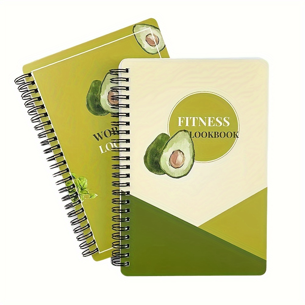 Diario di bordo fitness, quaderno di pianificazione dell'allenamento A5 per  la palestra di allenamento per bodybuilding dimagrante