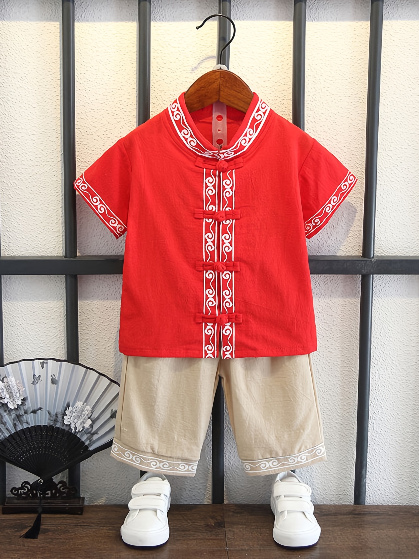 Boys Tang Suit Hangfu Long Sleeves Kids Clothes Chinese Size Please ...
