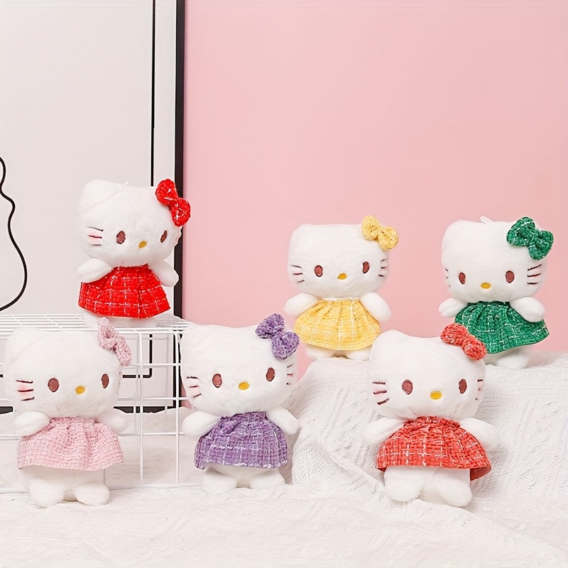 Genuine Hello Kitty Doll Plush Toys Girl's Doll Kwaii - Temu