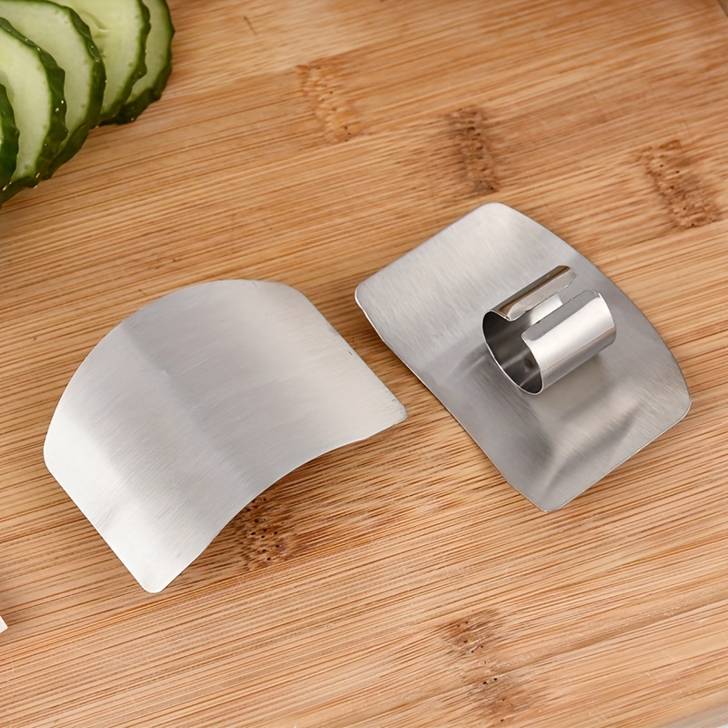 Chopping Finger Guard Stainless Steel Kitchen Finger Protector