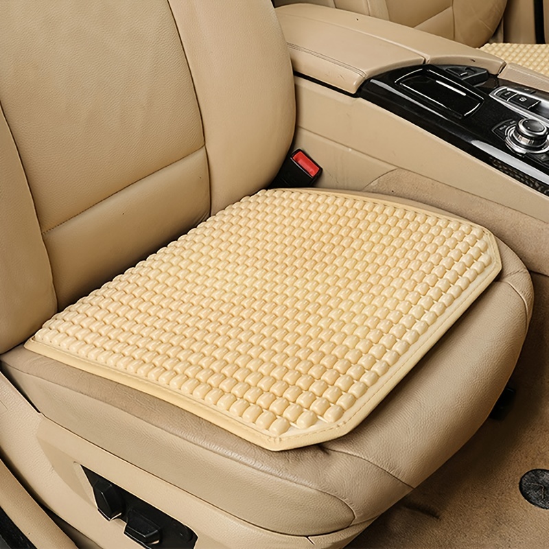 Suede Car Seat Cushion Latex Cushion Comfortable And - Temu
