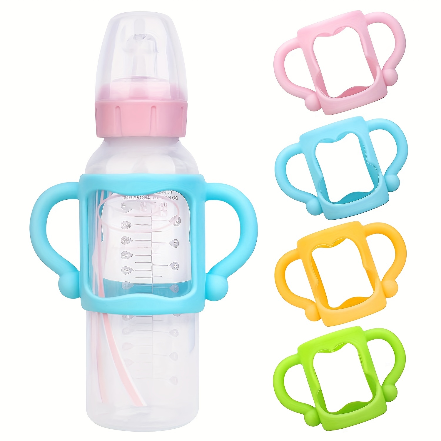 150ml Tasses pour bébé Biberon Bouteille d’eau avec forme de bouche de bec  de canard pour l’entraînement à la boisson