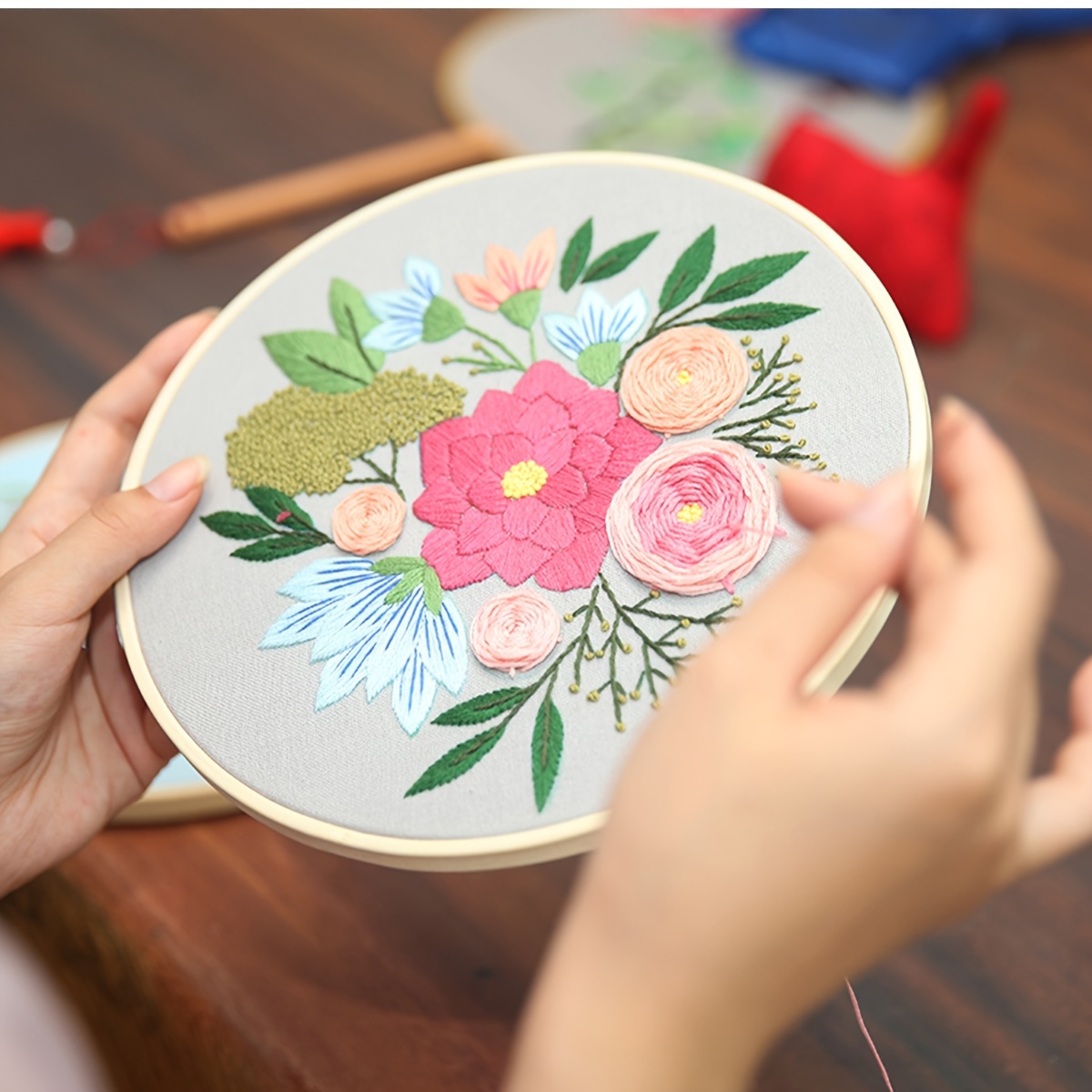 Diy Handcraft Embroidery Set Unlock Your Creative Potential - Temu