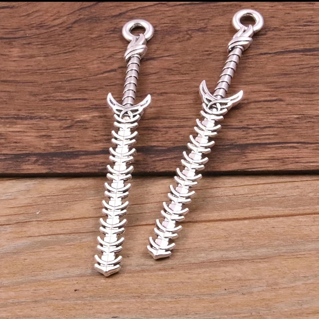 DIY Alloy Jewelry Accessories & Weapon Earrings