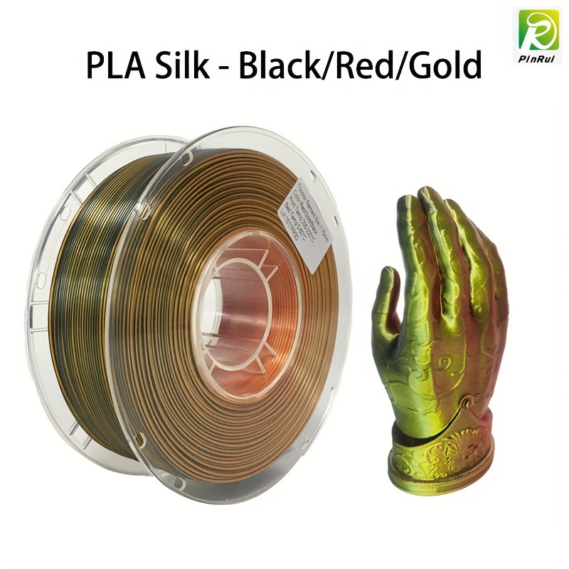 1.0kg/2.2lbs Silk Pla 3d Printer Filament Triple Colors Co-extrusion 3d  Printing Filament 1.75mm Dimensional Accuracy +/- 0.02mm Fit Most Fdm  Printer, High-quality & Affordable