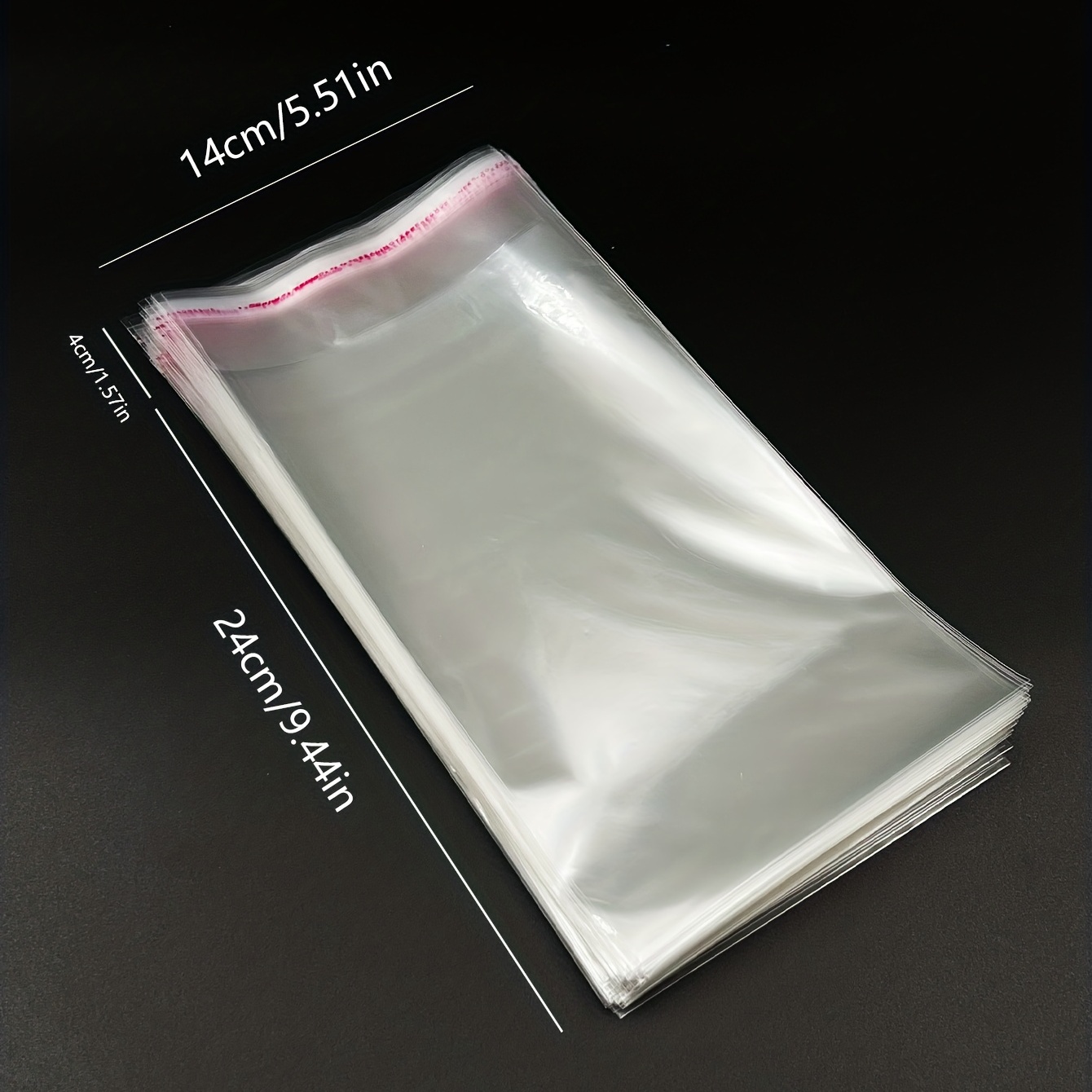 Transparent Plastic Bag Opp Self adhesive Self adhesive Bag - Temu