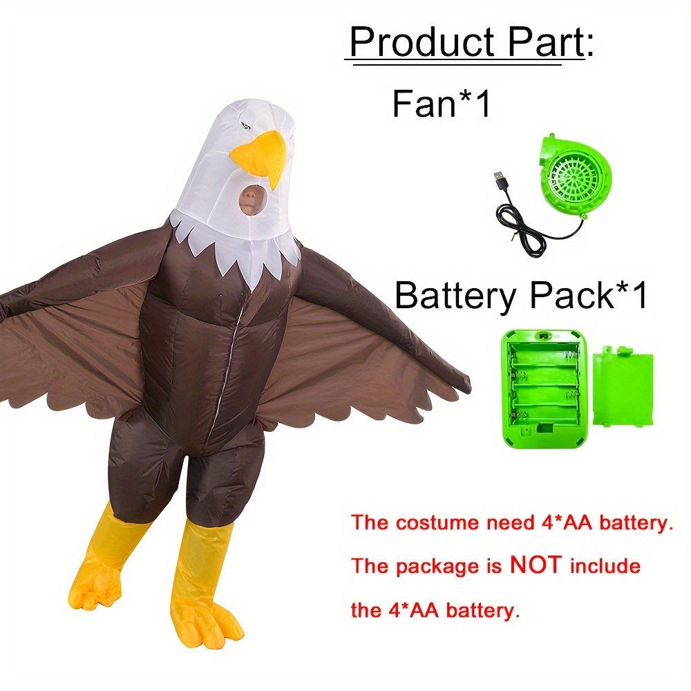 Adorable Funny Unique Eagle Design Inflatable Suit Full Body - Temu