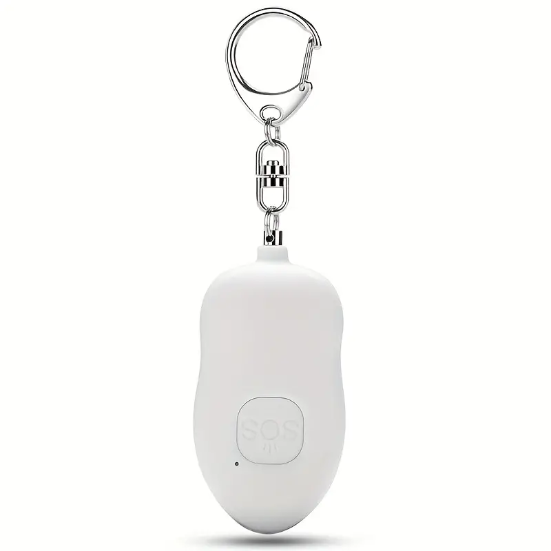 Alarma Seguridad Personal 130db Botón Recargable Luz Led - Temu