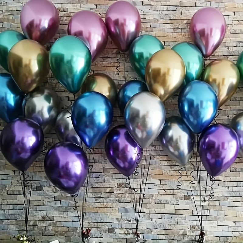 30 Pezzi Palloncini Viola lattice Viola Metallizzato Cromo 12 Pollici per  Ragazze Donne Ragazzi Festa di Compleanno Sirene Matrimonio Battesimo Nozze  San Valentino Anniversario Decorazioni : : Casa e cucina