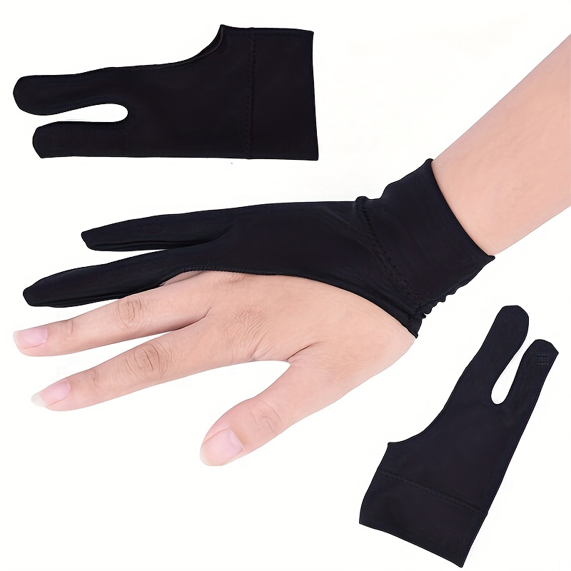 1pc Art Glove, Used For Drawing On Tablet Computers With A Free Size Art  Glove, With Two Fingers For Drawing Graphics, Suitable For Right Or Left  Hand