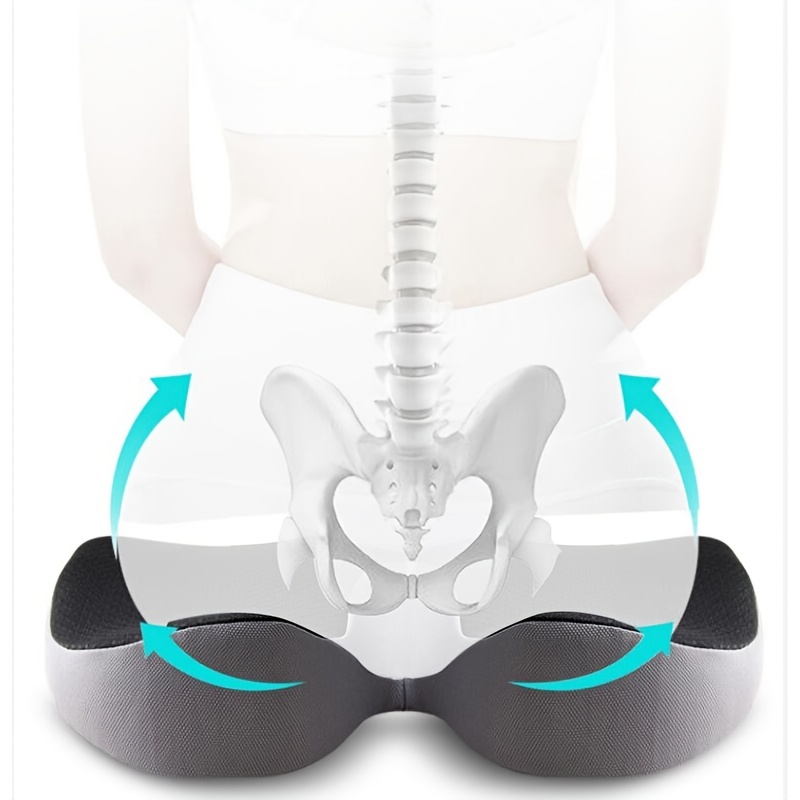 Memory Foam Car Seat Cushion for Sciatica & Lower Back Pain Relief