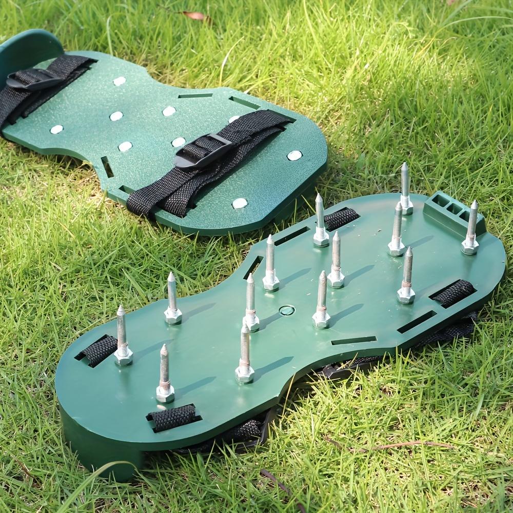 Garden Scarifier Insoles Strap on Grass Spike Insoles Lawn - Temu