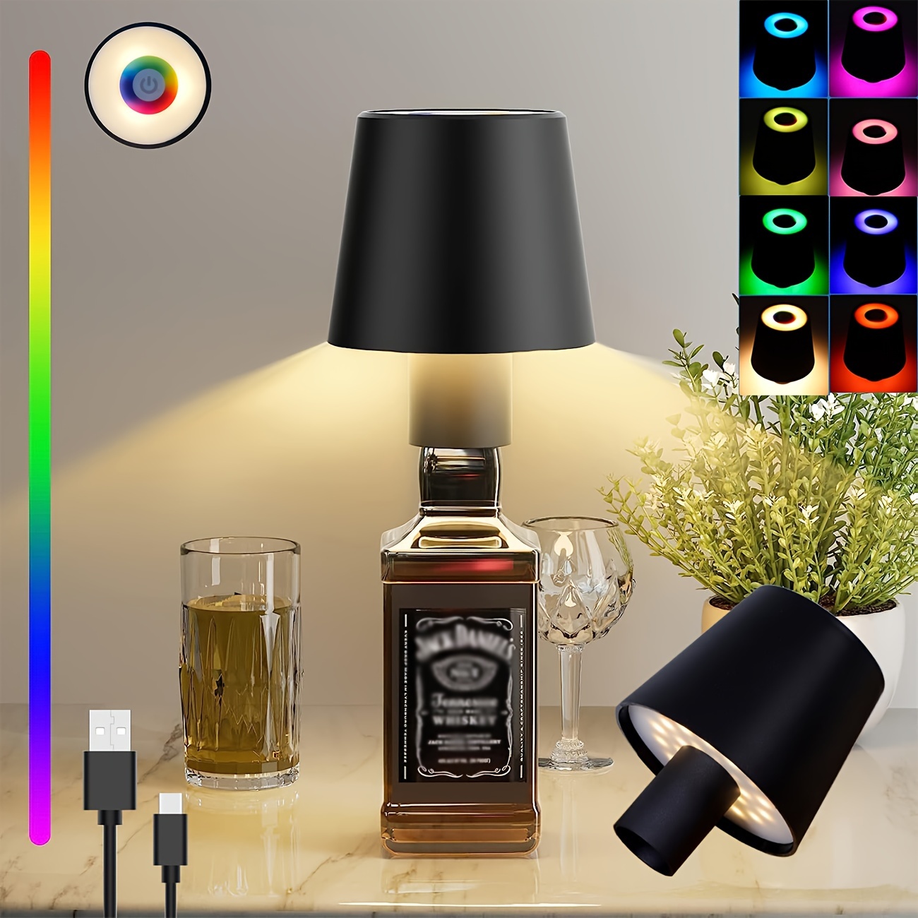 Wine Bottle Lamp
