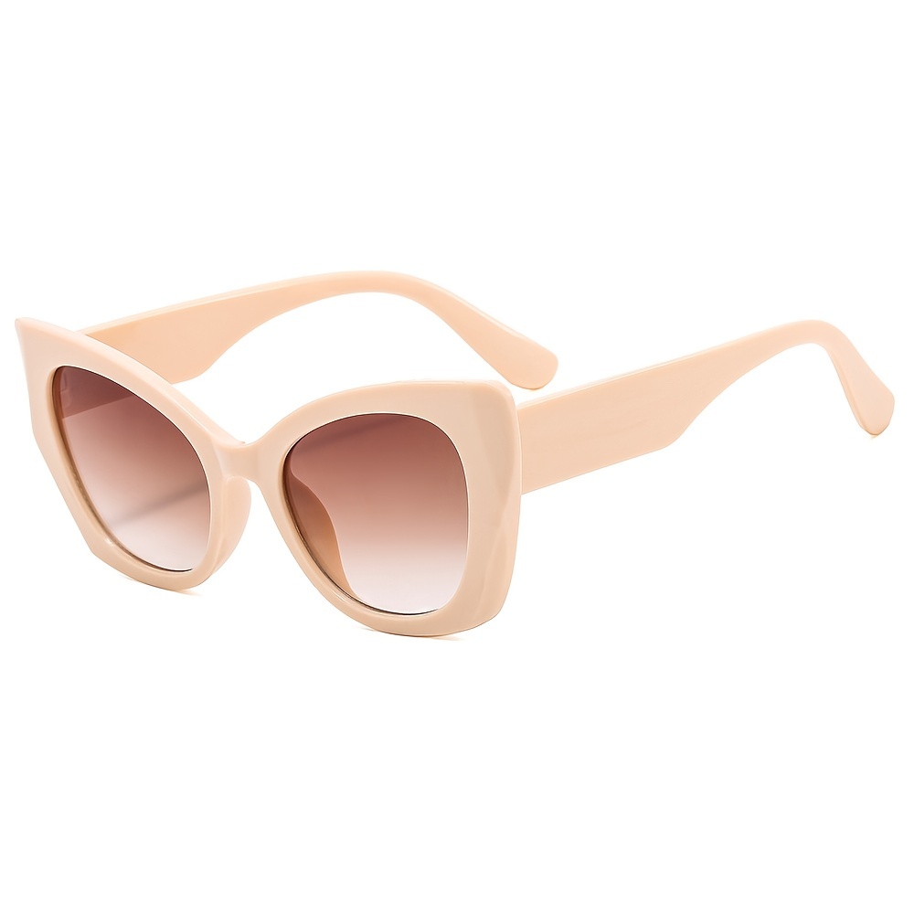  Gafas de sol vintage de gran tamaño para mujer y hombre, diseño  de ojo de gato, gafas de sol cuadradas para mujer y hombre, Oculos De Sol  UV400 (color 1, tamaño