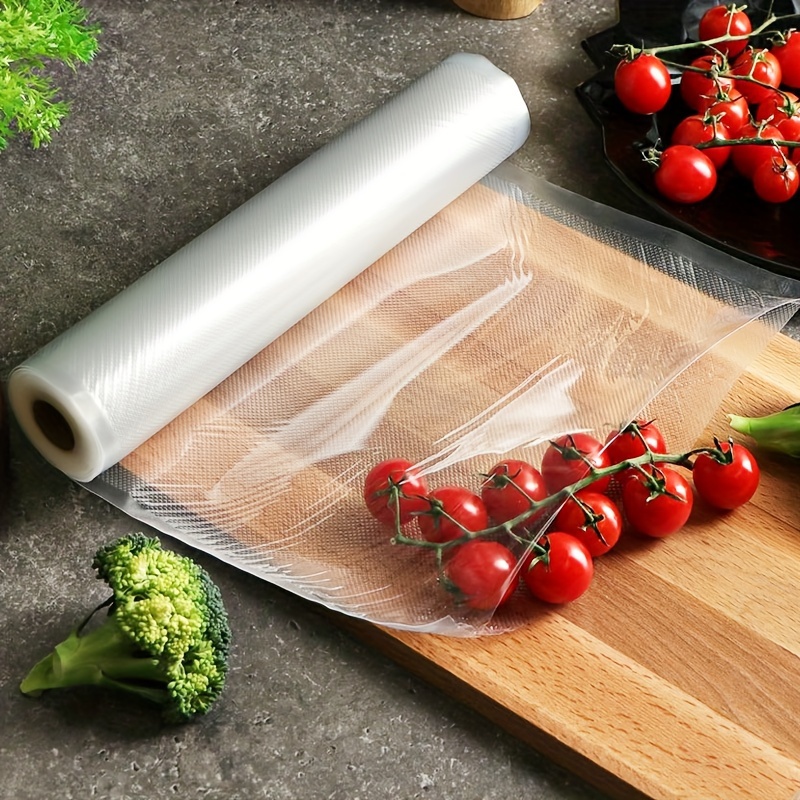 Vacuum Sealer Rolls, Vacuum Sealer Bags, Food Grade Fresh-keeping Vacuum  Sealer Roll Bags, Durable Thicken Food Saving Wrapping Bags For Vacuum  Sealers Machine, Kitchen Supplies - Temu