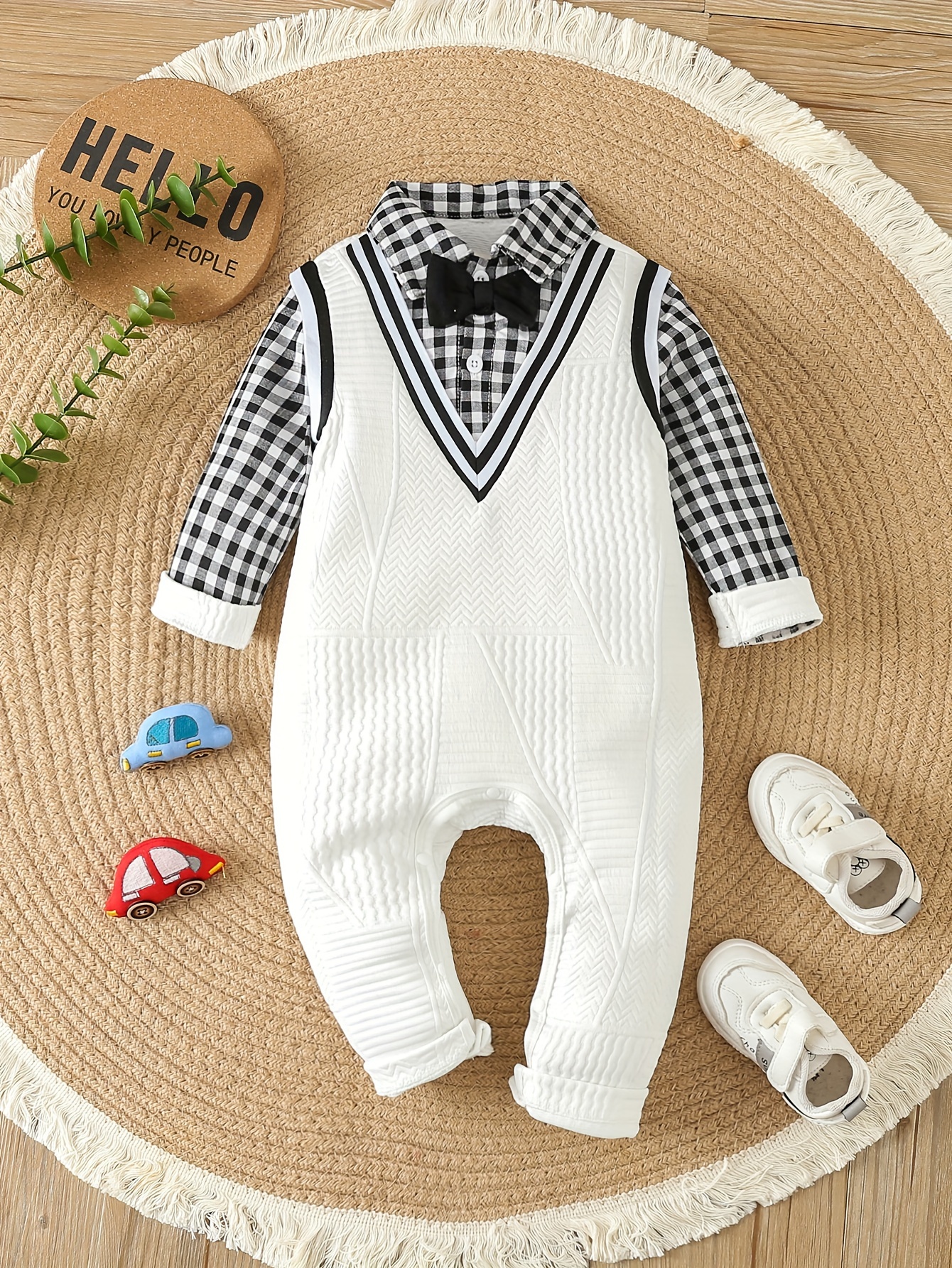  Tem Doger Baby Boys Formal Suit Toddler Gentleman Set Dress  Slim Fit Long Sleeve Shirt+Blue Plaid Vest+Pants Outfits Tuxedo (70/9-12  Months,Sky Blue): Clothing, Shoes & Jewelry