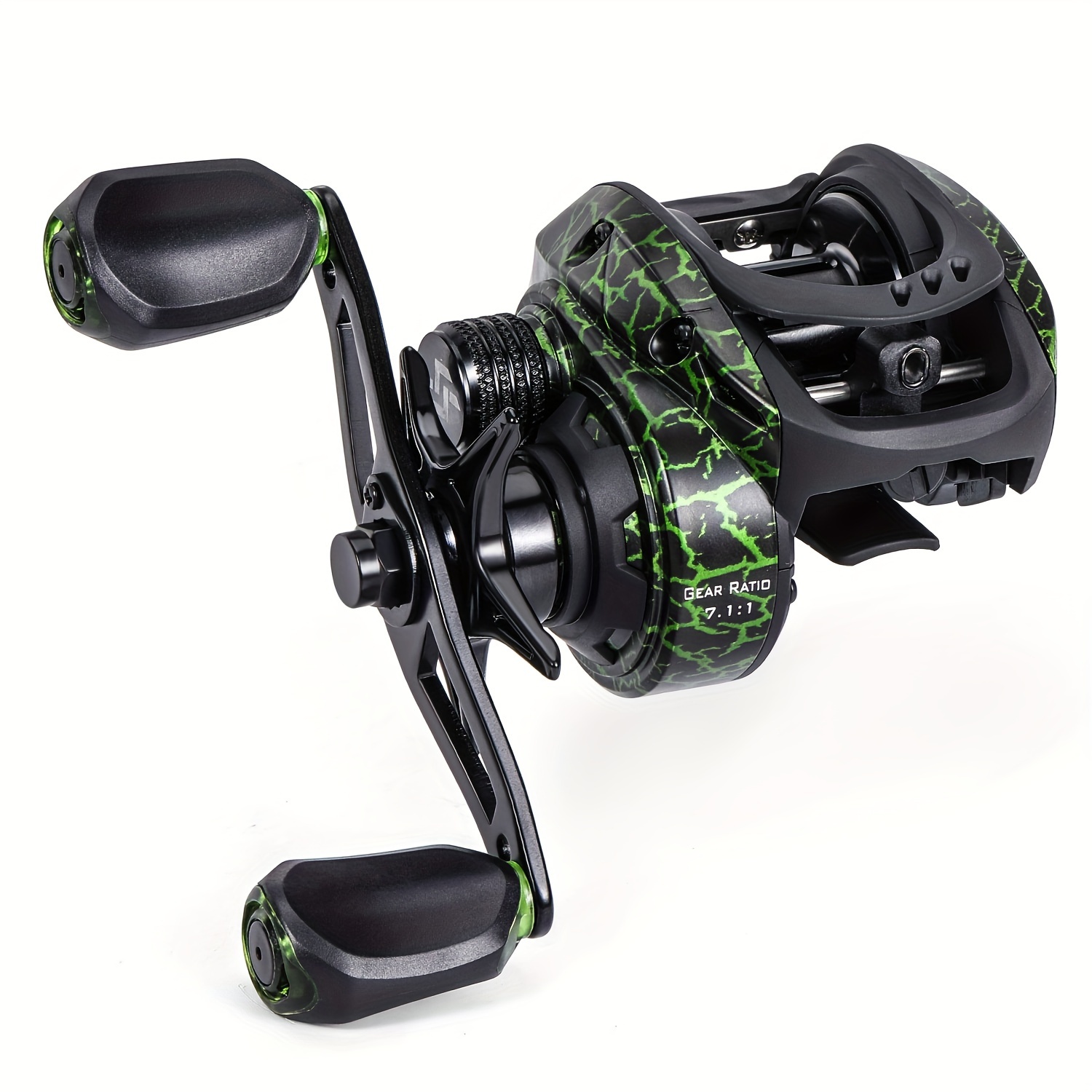 9+1BB Speed Ratio Fishing Reel with Dual Brake System Smooth