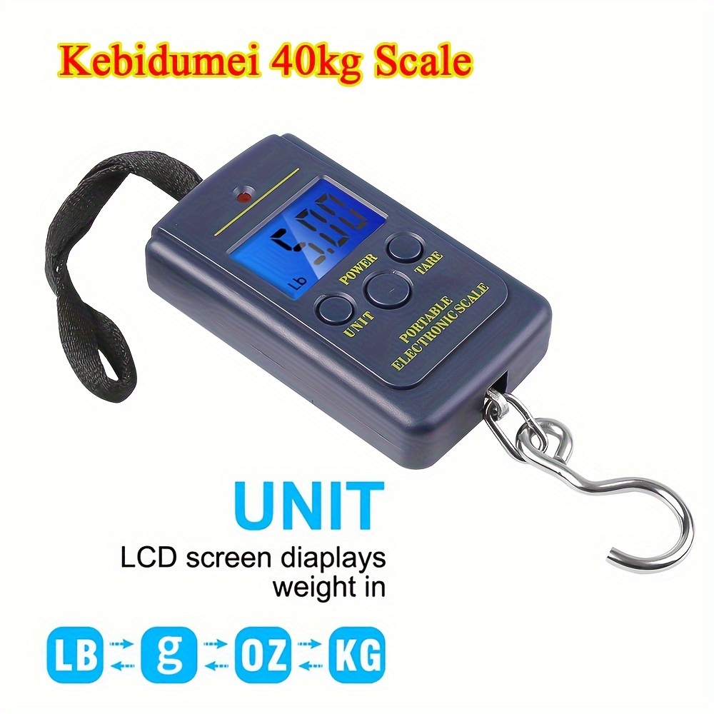 Goture Digital Hanging Scale Mechanical Kitchen and Fish Fishing Scale  Multi-Purpose Portable Hand Held Dial