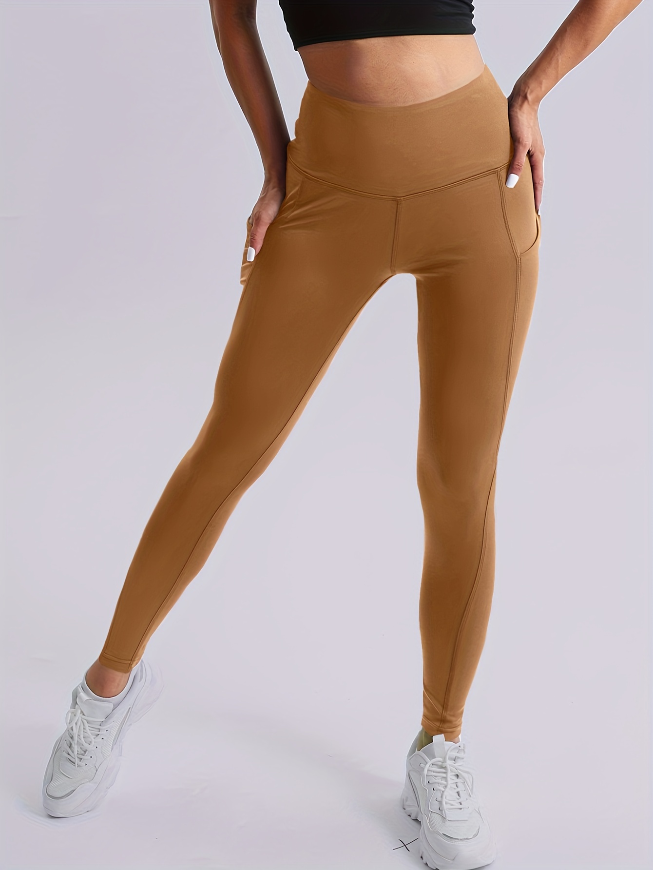 AMhomely Women Trousers UK High Waist Casual Pants Yoga Workout Wide Leg  Pants Vintage Fitness Leggings Solid Modal Gym Pants Summer Thin Sweatpants  Jogger Retro Sports Pants Ladies, 01 Brown : 