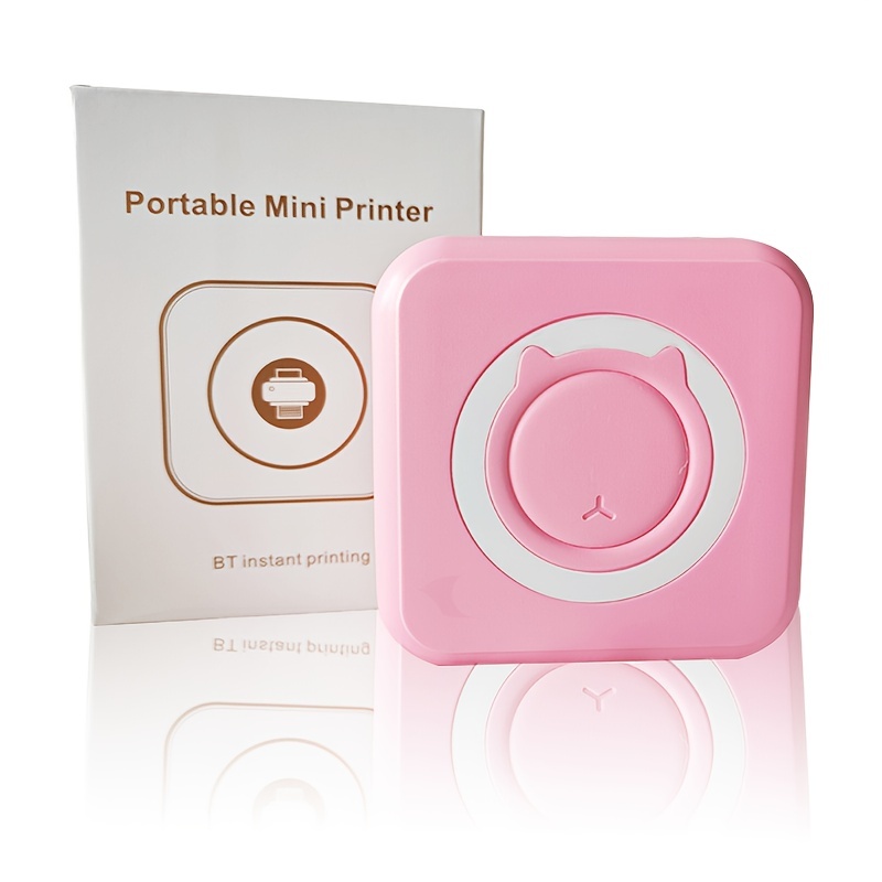 Mini Imprimante Portable Thermique BT-INSTANT - Rose