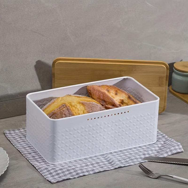Large Clear Bread Box Fresh keeping Airtight Storage - Temu