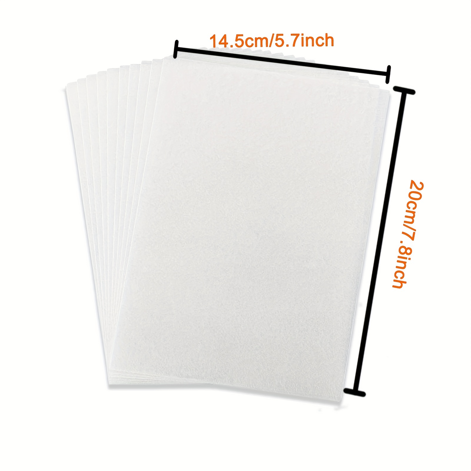 10/20pcs Shrinky Sheets Shrink Plastic Paper Films Art Clear Sanded DIY  Drawing Heat Plastic Clear