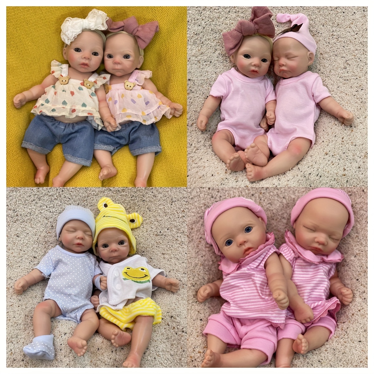 Drink Milk Pee Silicone Reborn Dolls Soft Full Body Solid - Temu