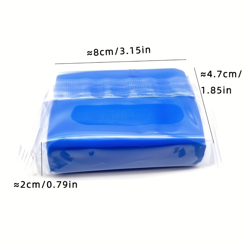 (3) Car Clay Bar Kit Auto Vehicle Detailing Magic Cleaning Remove Wash Blue  Mud 