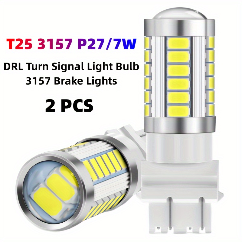 2PCS T20 W21/5W 7443 7440 Ampoules Led Super Lumineuses 3030 - Temu Canada