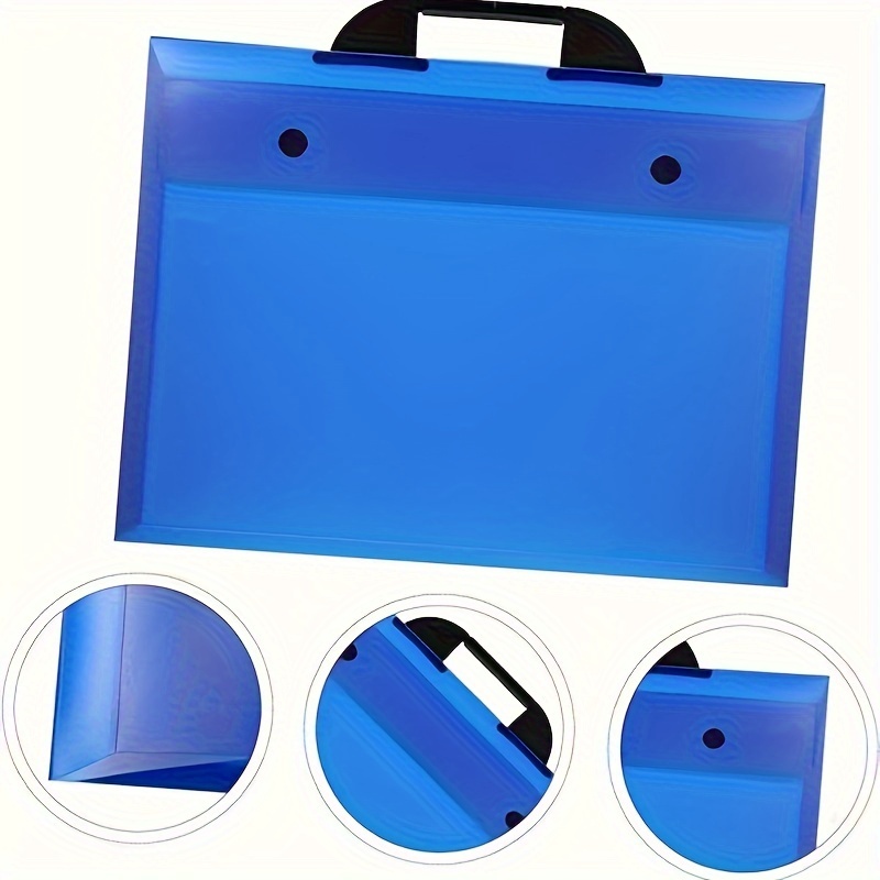 One Pack A3 Art Folder Storage Bag Plastic Art Combo Grande - Temu Italy