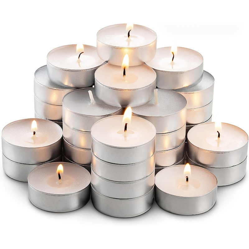 White Yellow And Red Small Round Candles Candle Frame 100 - Temu