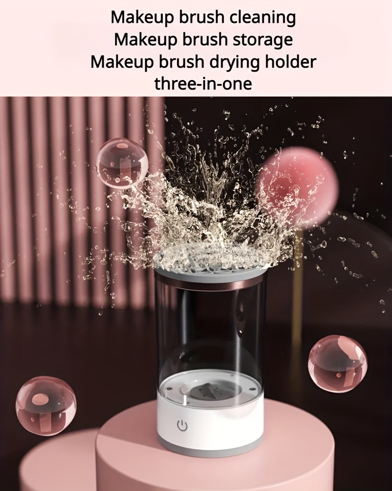 Makeup Brush Cleaner Electric Makeup Brush Cleaner Suitable - Temu