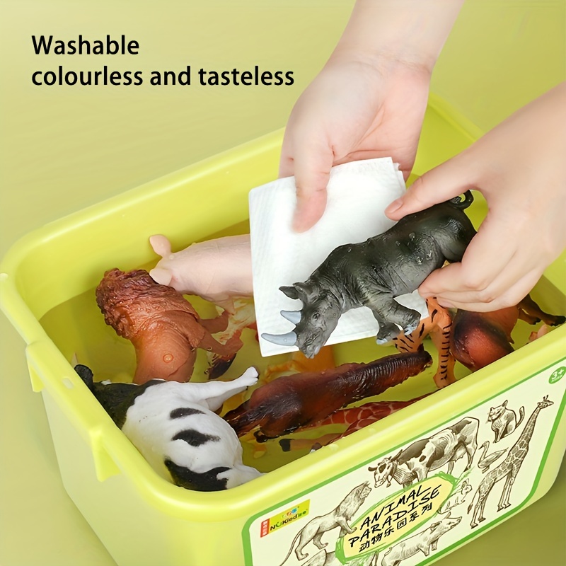 Figurines d'action en plastique PVC pour enfants, mini animal