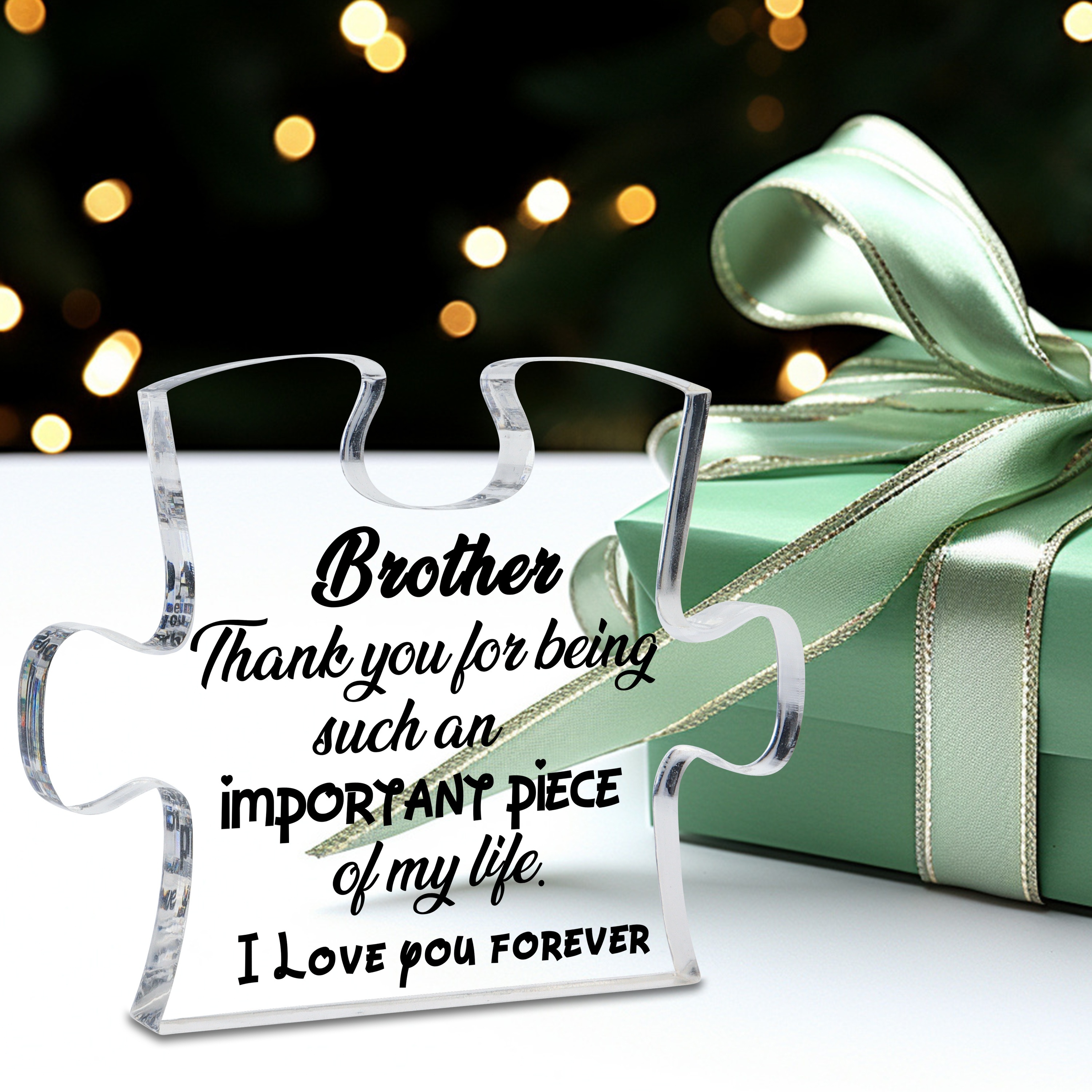 Big Brother Gifts – Plaque en acrylique en forme de puzzle, cadeau  d'anniversaire pour beau-frère, cadeau d'anniversaire pour frère, cadeau  d'anniversaire pour frère, cadeau d'anniversaire de la part : :  Cuisine et