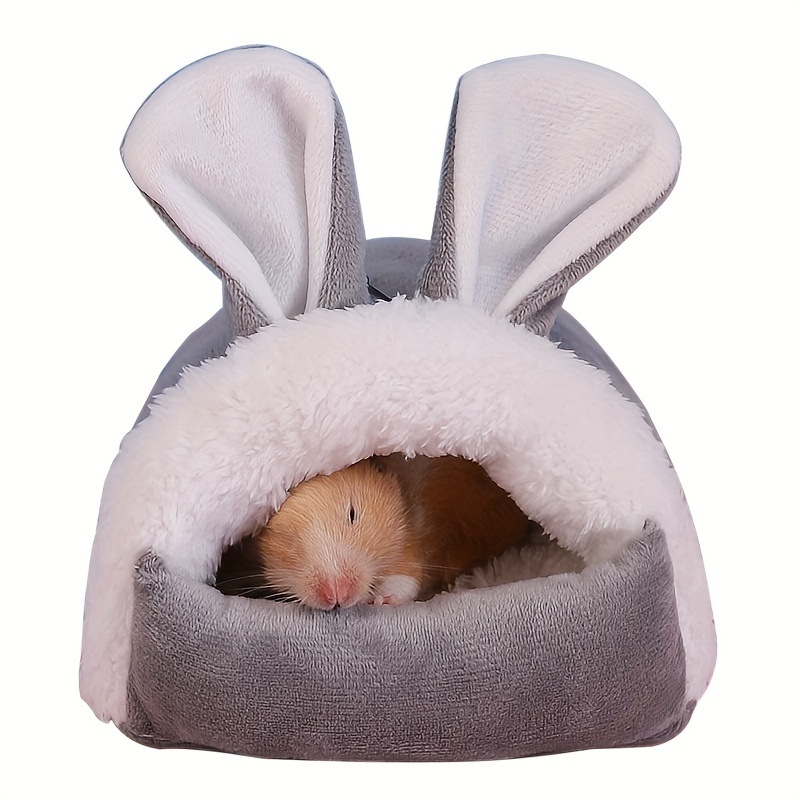 Hamster Petit Nid de Coton Hiver Sommeil Nid Maison Coton Nid De Lapin  d'hiver Chaud