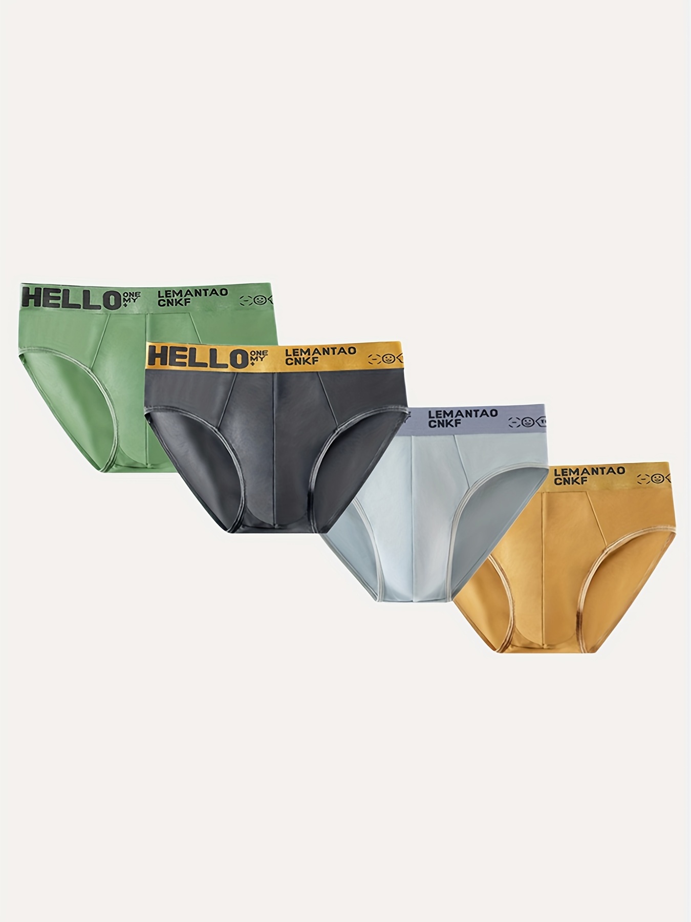 Men's 'hello' Print Fashion Loose Breathable Comfortable - Temu