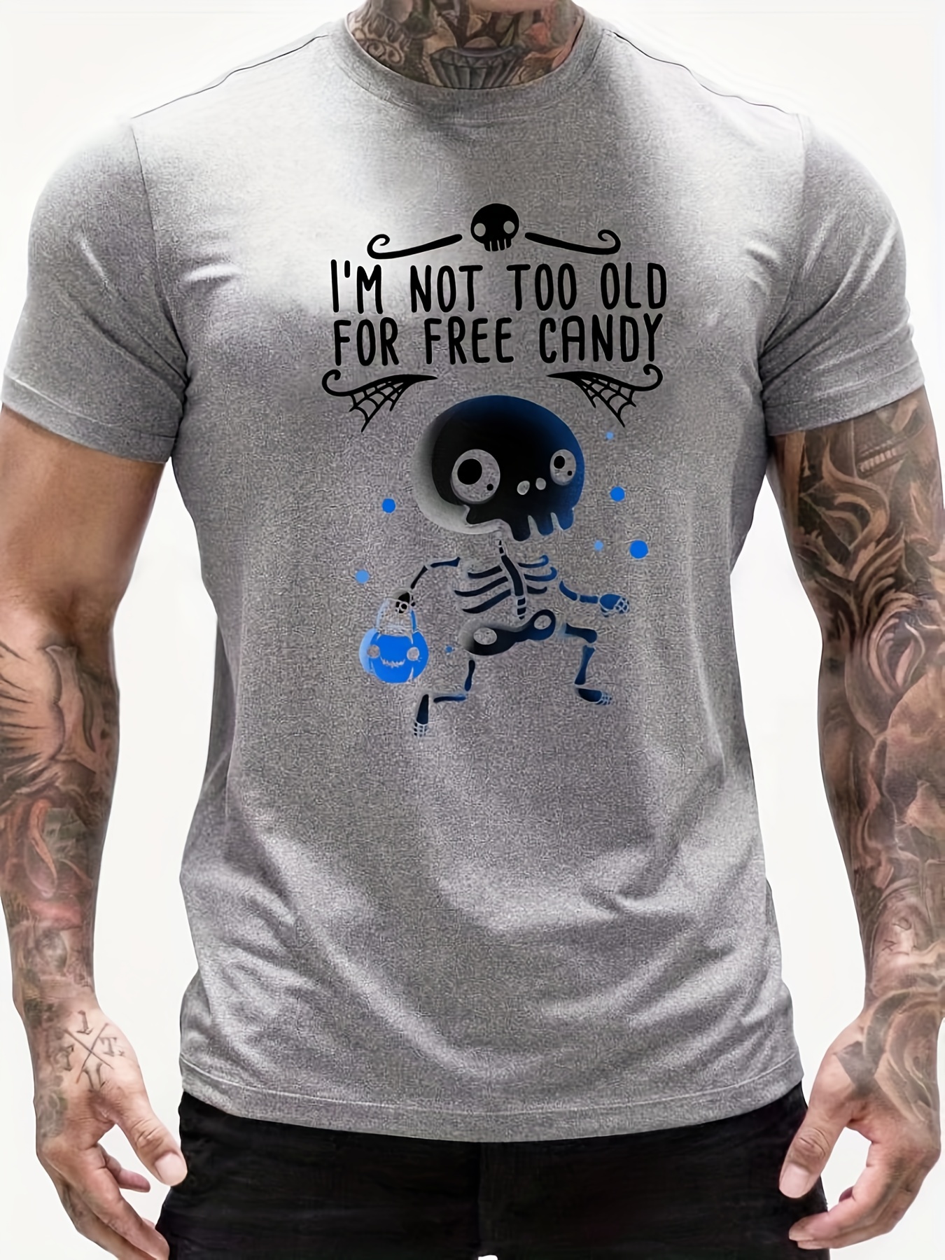 Novelty Tshirts Men Funny I'm Not Old Men's T-Shirt Large Sky Blue