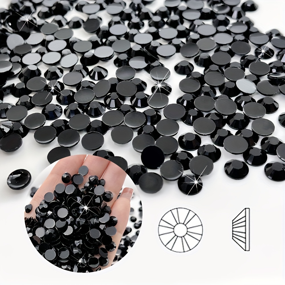 Hot Fix Rhinestones 2500pcs Mix Size Shiny Crystals Strass Stones