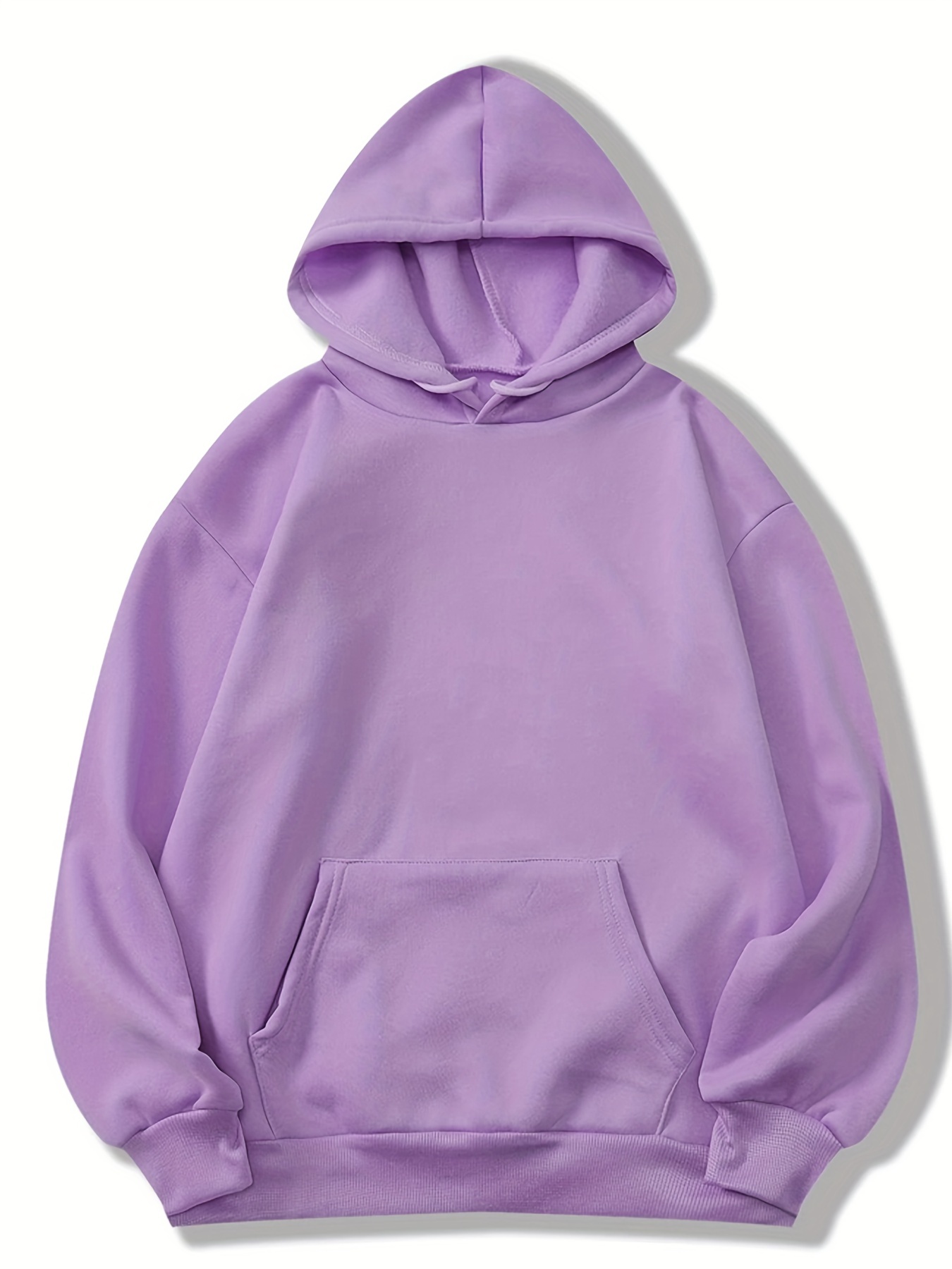 Plain long sleeve velvet loose outlet hoodie