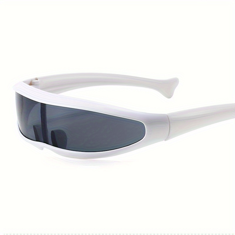 Unisex Leaf Shaped Fashion Sunglasses, Tac Lens Polarized Funky Glasses For  Party Cosplay - Temu
