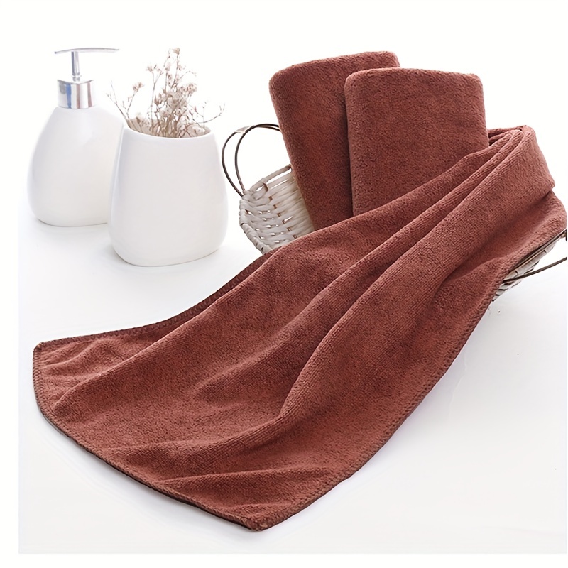 Soft Hand Towel, Absorbent Quick-dry Towel, Jacquard Thickened Face Towel,  Household Bathroom Shower Essential - Temu