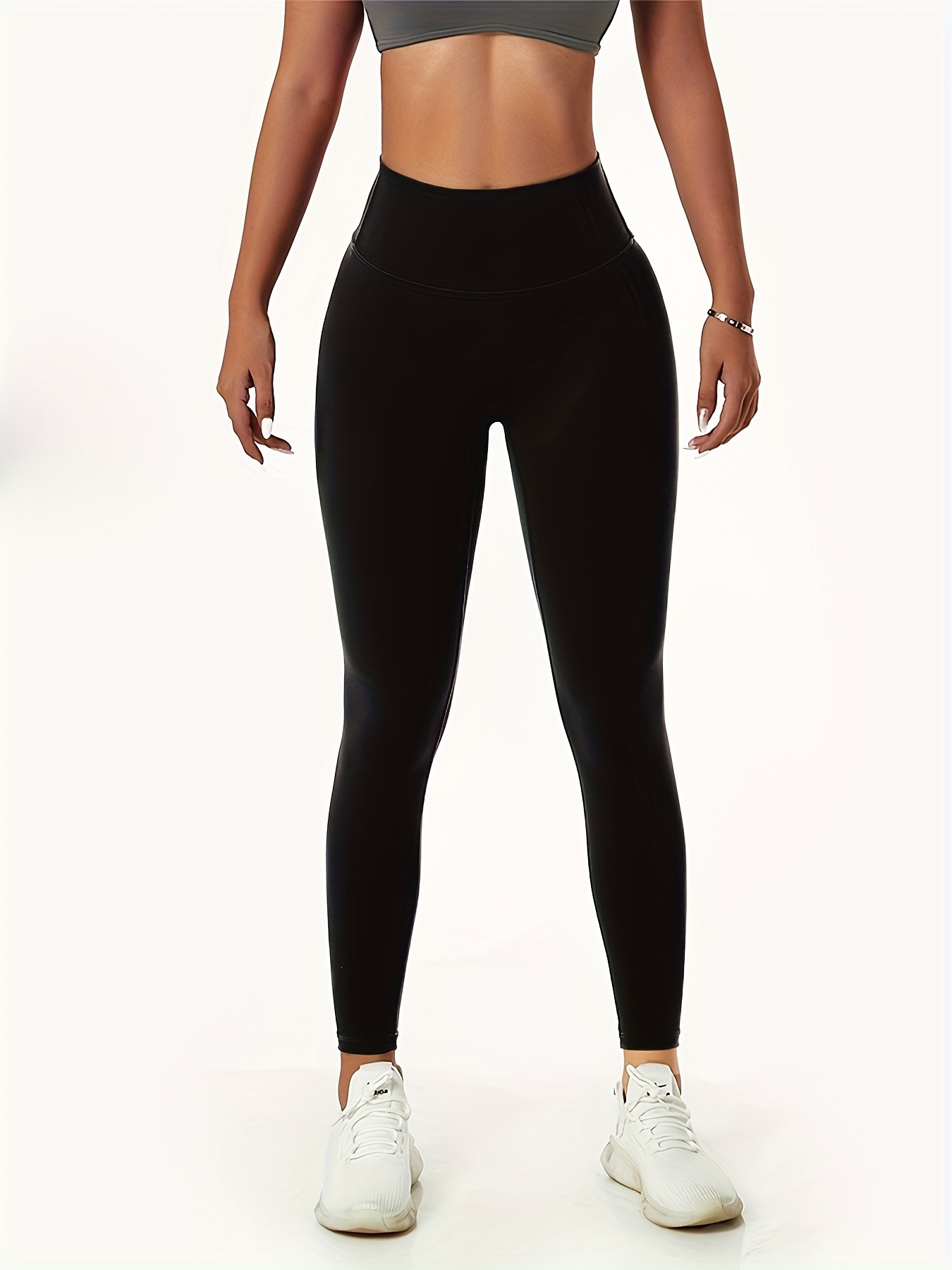 Random Print Fitness Yoga Pants Slim Fit stretch Tummy - Temu