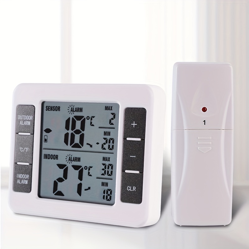 Thermomètre Frigo Avec Alarmes -50/+70°C - Thermomètres de Cuisine