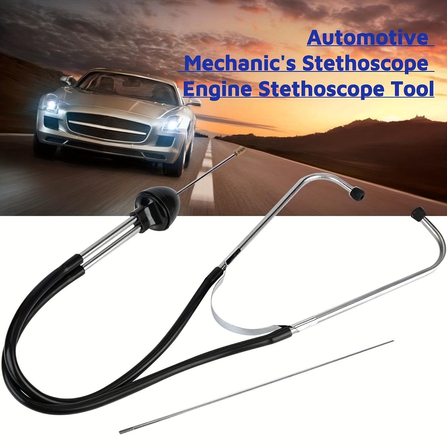 Kfz-Mechanik Stethoskop Empfindliche Auto Motor Diagnose Test Mb