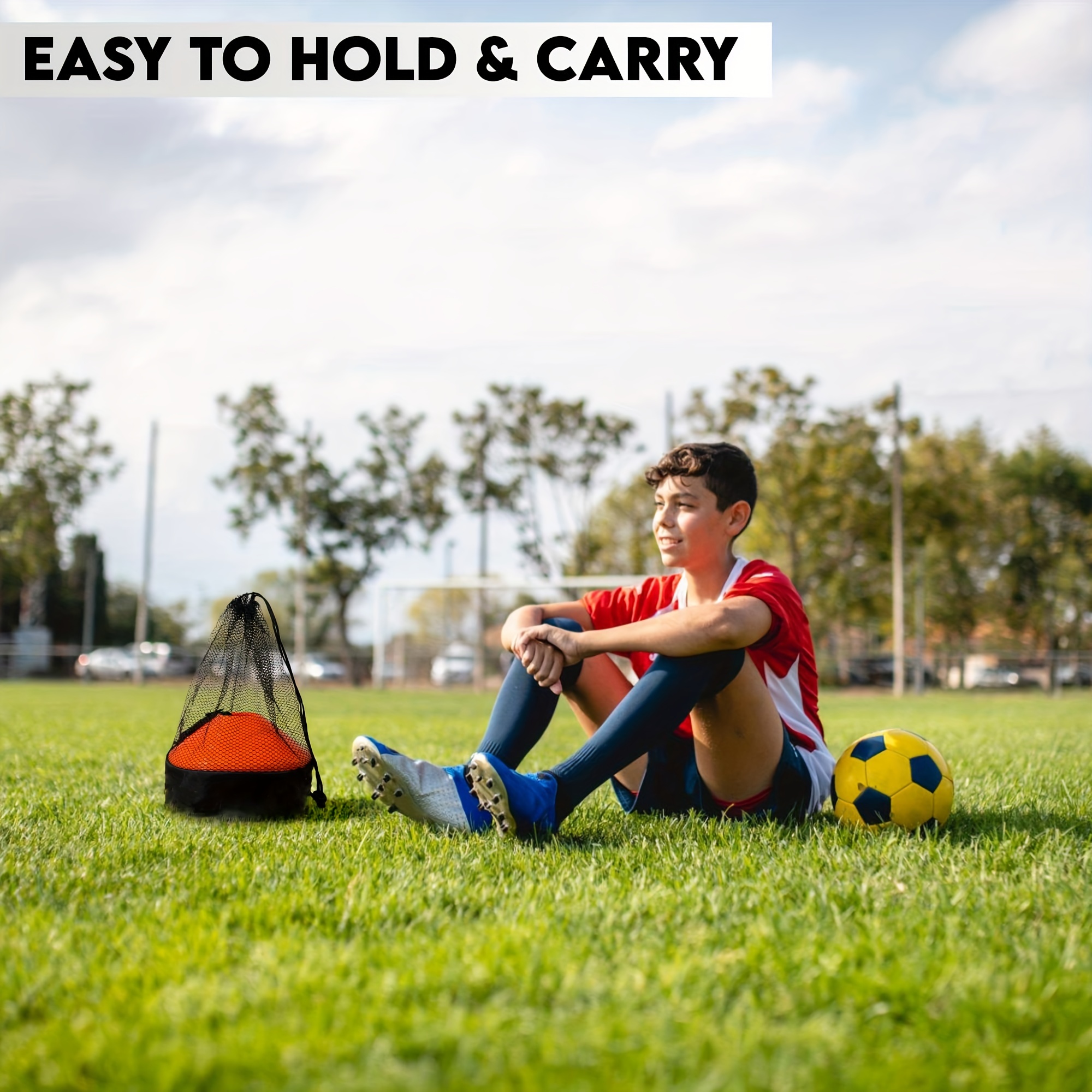 24pcs Flexible Soccer Cones for Training