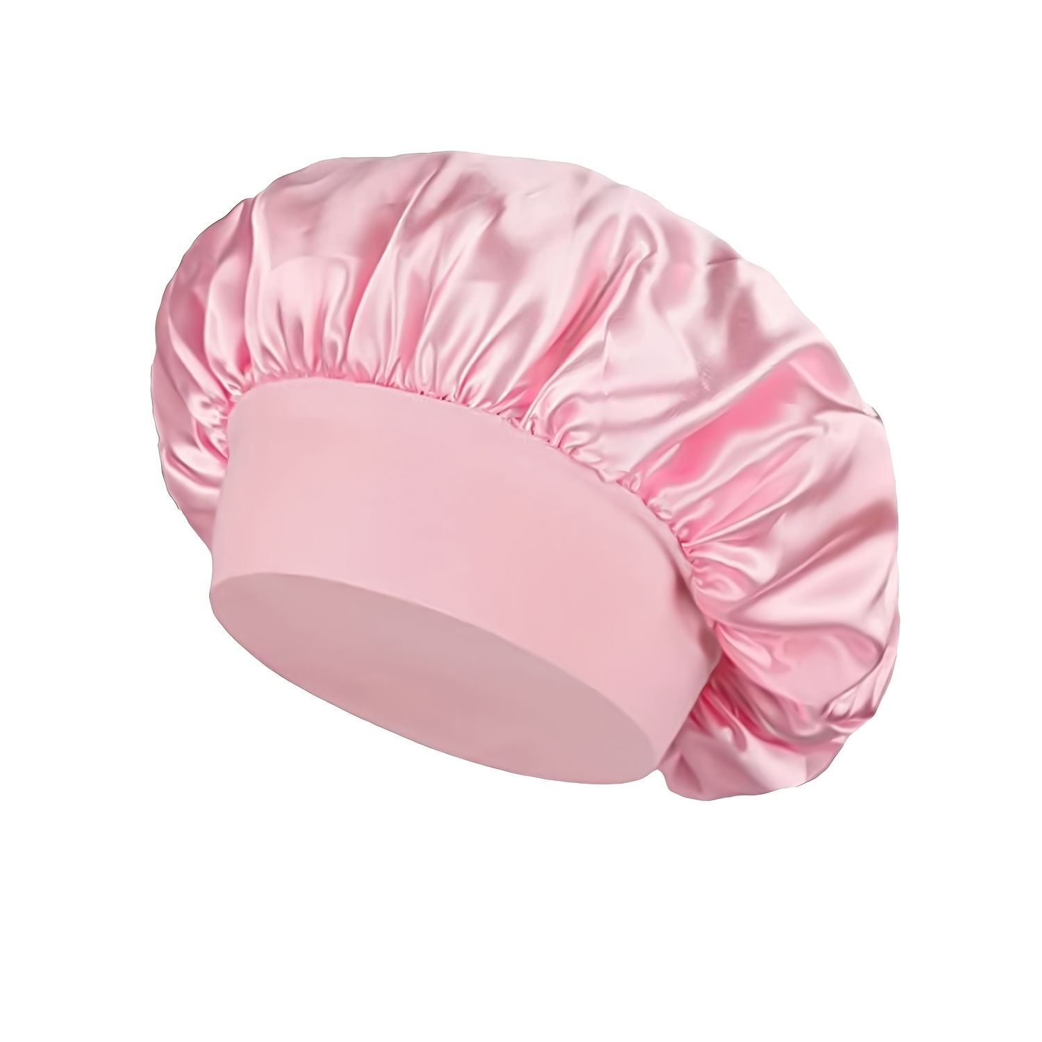 Bonnet de Bain Rose Imperméable - Confort Plus