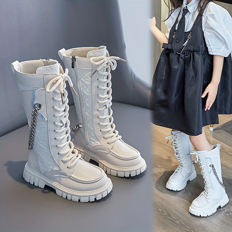 Jiageya Trendy Elegant Ankle High Boots For Girls Kids Comfortable Non Slip  Boots For Indoor Outdoor Travel Autumn And Winter - Kid's Shoes - Temu