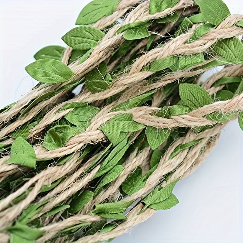 1pc Hemp Ropes 3937.01inch Natural Jute Hemp Rope Home Decoration DIY Craft  Cord Decorative Rope 2mm 3-ply Diameter Handmade Gardening